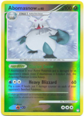 Abomasnow - 19/123 - Rare - Reverse Holo